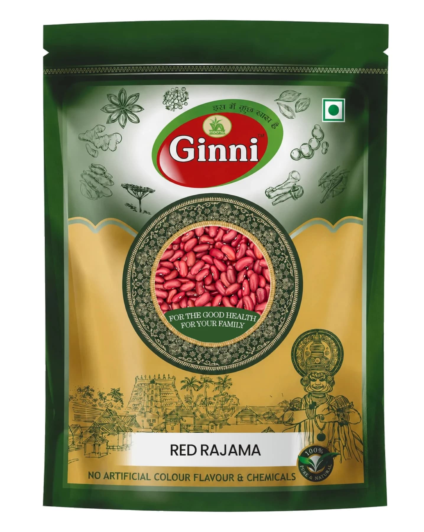 Ginni Red Rajama pack